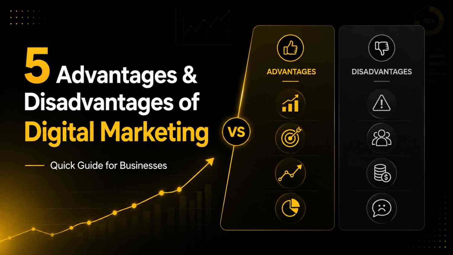 What are 5 disadvantages of digital marketing?