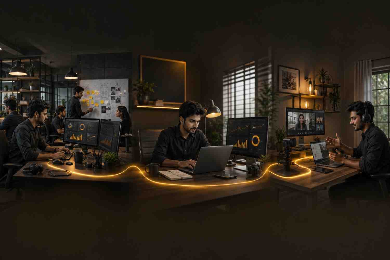 Agency in-house and freelance digital marketing work comparison